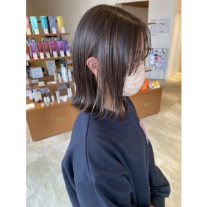 【大名】ハイライトカラー×グレージュ×ロブ☆山之内