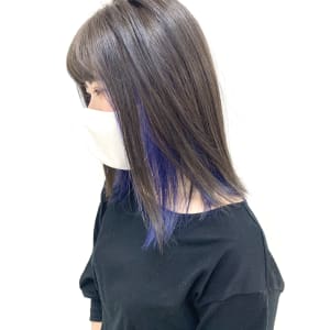 ブルーインナーカラー - Hair by PROVE【ヘアバイプルーヴ】掲載中