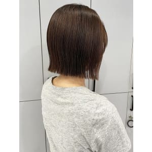 切っぱなしボブ　【池袋美容室　uchla】