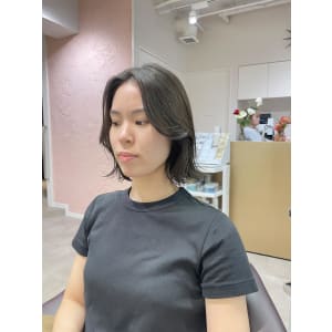 切りっぱなしボブ