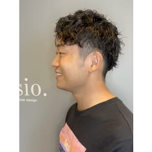 メンズショートツイストスパイラルパーマ - Sio. hair【シオ ヘアー】掲載中