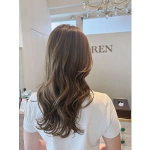 ＊LOREN＊サンドベージュレイヤーカット