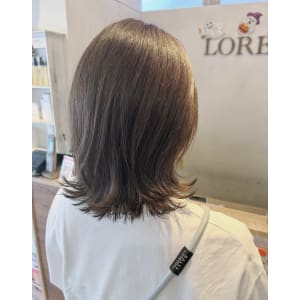 ＊LOREN＊フォギーベージュミディ