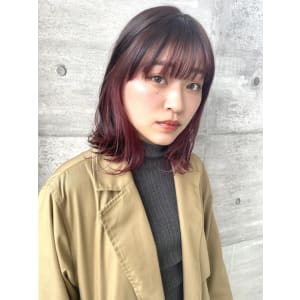 【天神】インナーラベンダー/こなれミディ☆山之内