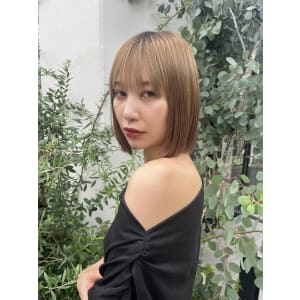 【福岡天神赤坂】20代30代40代/髪質改善ストレートボブ - Des.Art【デザート】掲載中
