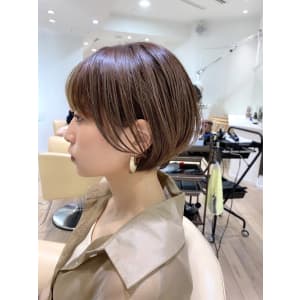 大人可愛い丸みショート/20代/30代/40代/50代