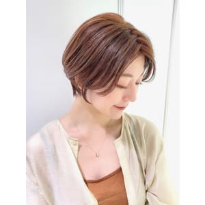 大人カジュアルなハンサムショート/30代/40代/50代