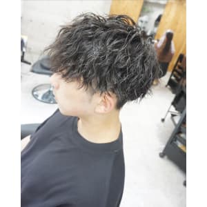 メンズツイストスパイラルパーマ