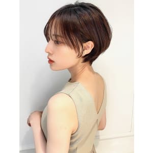 美人シルエットの大人ショートヘア/30代/40代/50代/