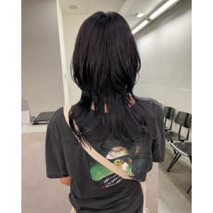 黒髪ロングウルフ - hair salon Def【ヘアサロンデフ】掲載中
