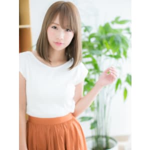 ペールベージュハイトーンカラー!セミディ - 清澄白河美容室 sigh 髪質改善完全完結型個室サロン【キヨスミシラカワビヨウシツサイカミシツカイゼンカンゼンカンケツガタコシツサロン】掲載中