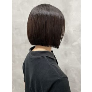 切りっぱなしボブ　【池袋美容室　uchla】