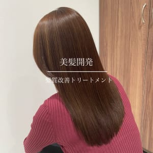 【Ash茗荷谷店オリジナル】髪質改善酸熱トリートメント
