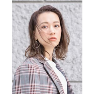大人カジュアルな上品ミディ/レイヤー/30代/40代/50代