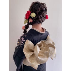 着物に合うヘアアレンジ - EMU international 春日部本店【エムインターナショナル】掲載中