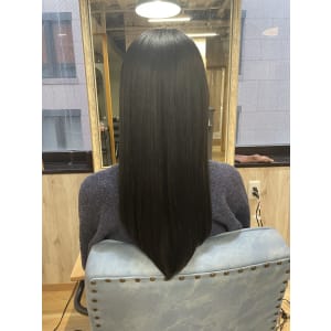 across hair design 池袋店×ロング