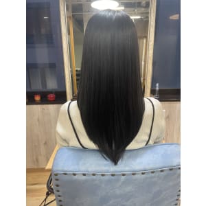 across hair design 池袋店×ロング