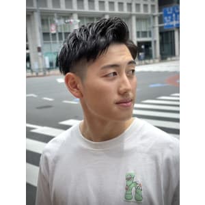 仙台　アップバングスタイル