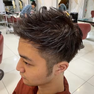 10代20代30代/ジェットモヒカン/ツーブロック/アップバ