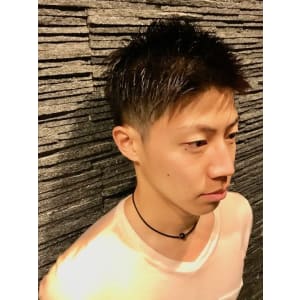 仙台　駅近　ツーブロック×ショートスタイル