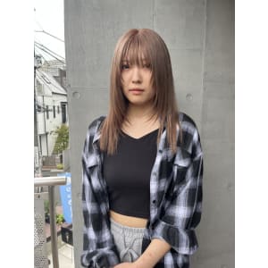 前髪 マルチボブ ピンクベージュ インナーグレージュ ウルフ - ARCANA 明治神宮前 表参道 原宿【アルカナ メイジジングウマエ オモテサンドウ ハラジュク】掲載中