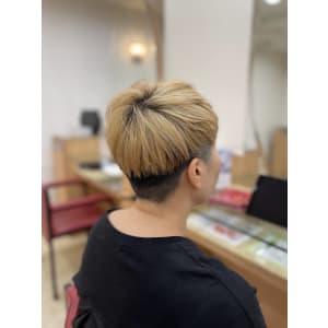 ハイトーン×ツーブロ