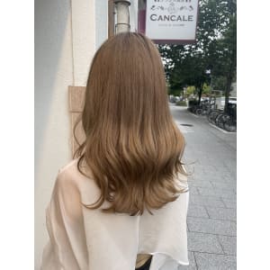 透明感×高発色ブリーチカラー