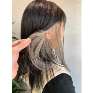 インナーカラー white beige - newi hair&treatment 秋田【ネウィ ヘアアンドトリートメント アキタ】掲載中