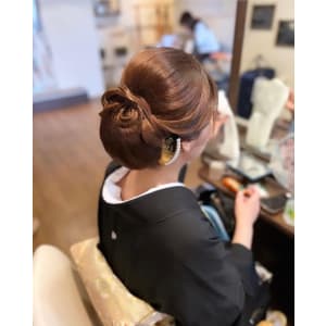 ヘアセット／和装シニヨン - Hair Make ASCE【ヘア メイク エース】掲載中