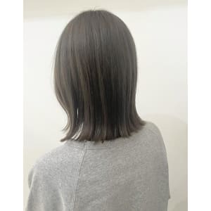 グレージュカラー　髪質改善カラー【横浜】