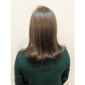 【Reir下北沢】*外ハネセミディ+オリーブアッシュ*