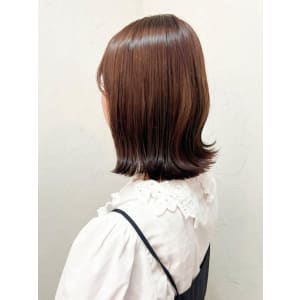 【Reir下北沢】*くびれボブ+マロンブラウン*