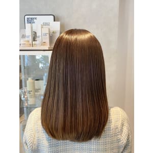 大人美髪☆ブラウン×髪質改善ULTOWAトリートメント