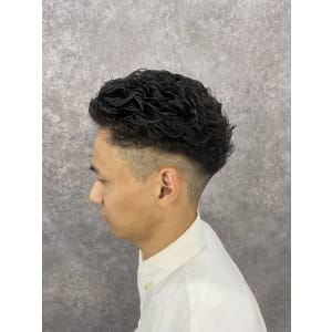 短髪オールバックパーマ! - RISE 新小岩店【ライズ シンコイワテン】掲載中