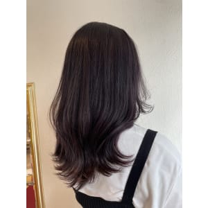 暗髪レイヤー
