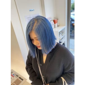 Blue! - K&K hair design つつじが丘店【ケイアンドケイヘアーデザインツツジガオカテン】掲載中