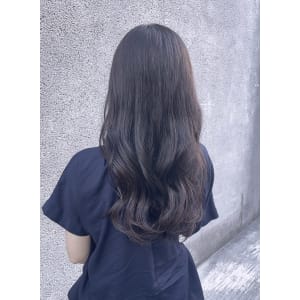 大人なツヤ感ダークアッシュグレー