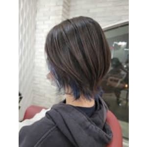 20代30代大人可愛い★小顔ボブ丸みショートウルフカット