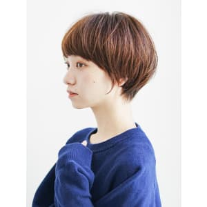 ふんわり決まる大人マッシュショートヘア[銀座]