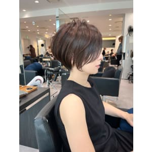 シルキーベージュデザインカラー/30代/40代【橋本】