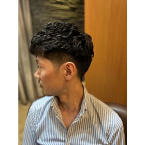 銀座 理容室 大人ナチュラルパーマ刈り上げ - ヘアーモードキクチ 銀座店【ヘアーモードキクチ】掲載中