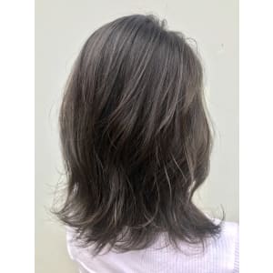 バレイヤージュonグレージュ