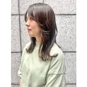 【福岡天神赤坂】20代30代/レイヤーカット/前髪あり