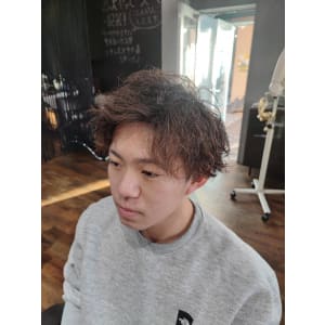 波ウェーブ　2ブロックショート - NAP hair &Nalow homme【ナップ ヘアーアンドナローオム】掲載中