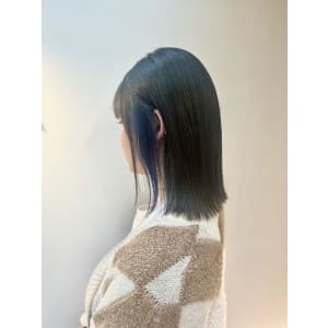 黒髪/グレーベージュ/レイヤーロング/前髪パーマ/仙台 - ブリーチ&トリートメント&ショート HETTU 仙台駅前店【ヘッツ】掲載中