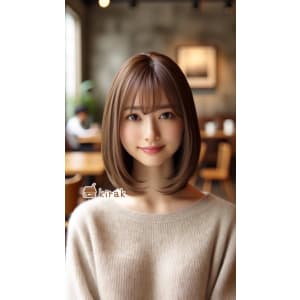 ナチュラルストレート