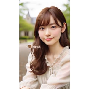 コテ巻きロング