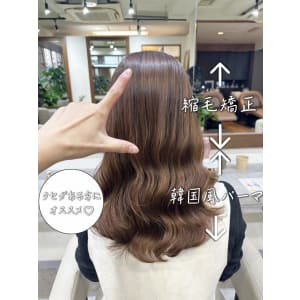 コテ巻き風パーマパーマロング韓国風パーマデジタルパーマ - Ammy【アミー】掲載中