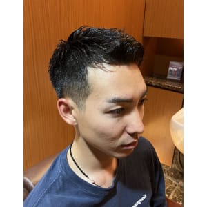 銀座　理容室　フェードスタイル　ベリショ　