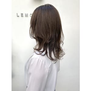 黒髪/グレーベージュ/レイヤーロング/前髪パーマ - ブリーチ&トリートメント&ショート HETTU 仙台駅前店【ヘッツ】掲載中